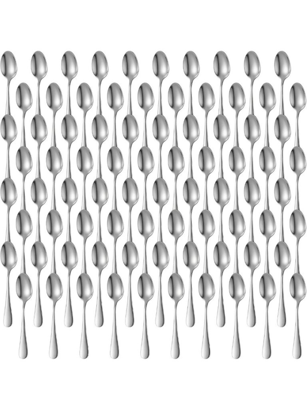 80 Pcs Stainless Steel Demitasse Spoons - Mini Espresso & Dessert Spoons for